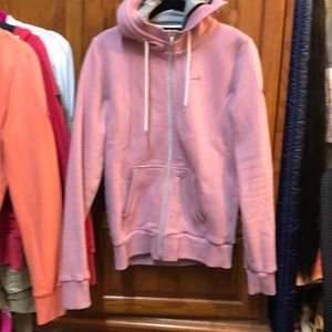 Schockemohle ladies dusty rose hoodie .